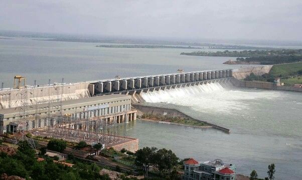 Almati dam in Bagalkot
